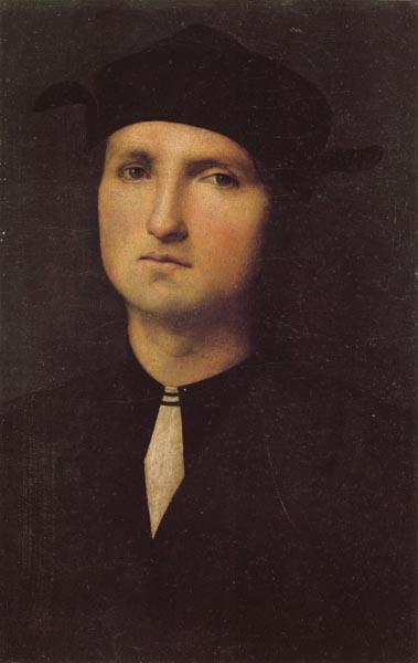 PERUGINO, Pietro Portrait of a Young Man